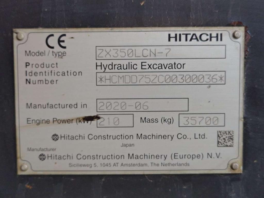 Hitachi ZX 350 LCN-7 Foto 26