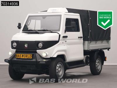 EVUM Motors aCar 4x4 100% Elektrisch 23kWh Open Laadbak Huif Pritsche Pickup A/C Towbar in vendita da BAS World B.V.
