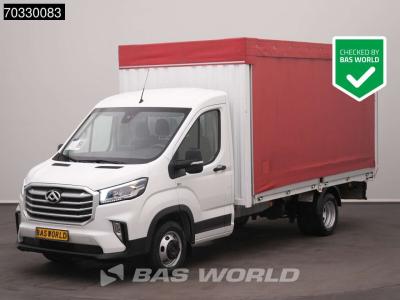 Maxus Deliver 9 Schuifzeilen Huif Dubbellucht LED Airco Cruise Euro6 Pritsche Pickup Open Box A/C Cruise in vendita da BAS World B.V.