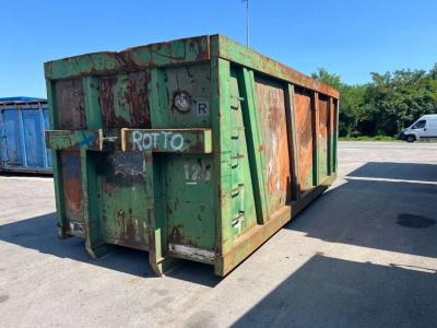 CONTAINER SCARRABILE USATO A CIELO APERTO Foto 1