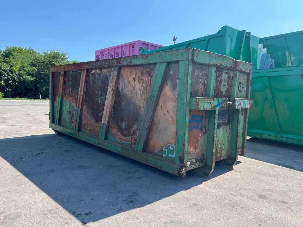 CONTAINER SCARRABILE USATO A CIELO APERTO Foto 4