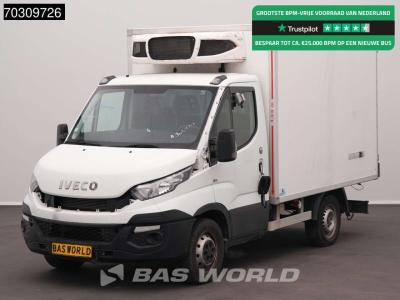 Iveco Daily 35S14 DAMAGE/SCHADE! Automaat Koelwagen Carrier Pulsar Airco Cruise Camera Euro6 Koel Koeler in vendita da BAS World B.V.