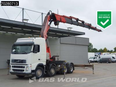 Volvo FH 460 FH 8X4 Manual Fassi F900A XP.27 Crane+Winch Big-Axle Lenkachse Kran Euro 3 in vendita da BAS World B.V.