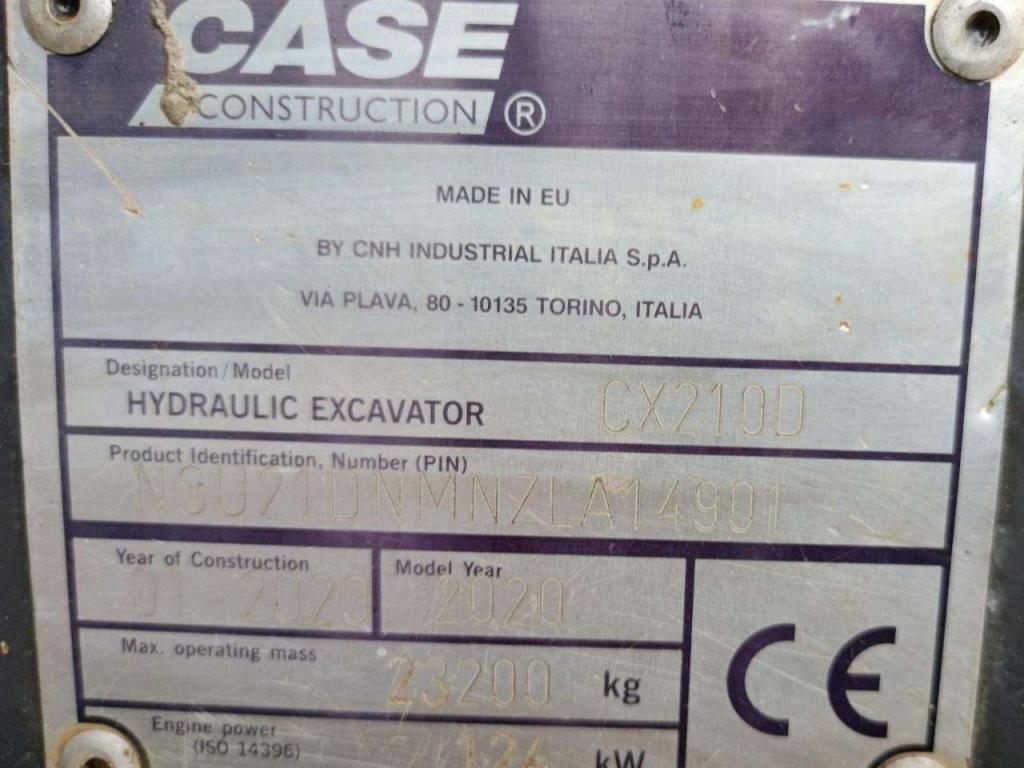 Case CX210D MONO Foto 6