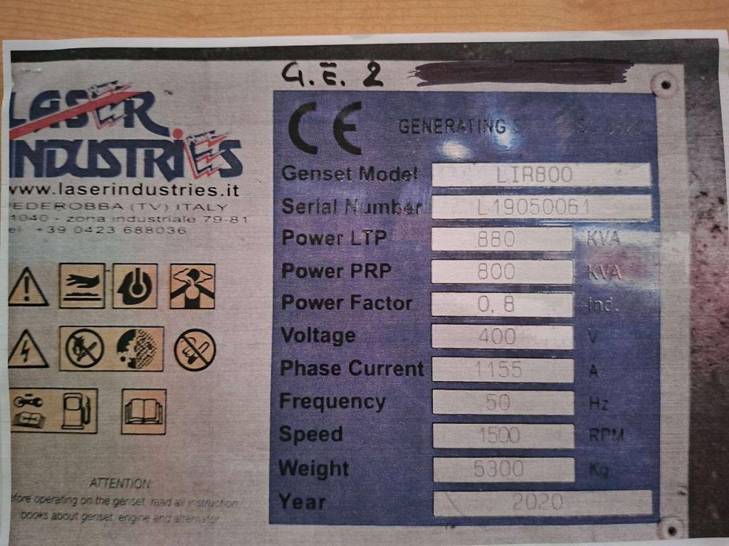 LASER INDUSTRIES LIR800 Foto 3
