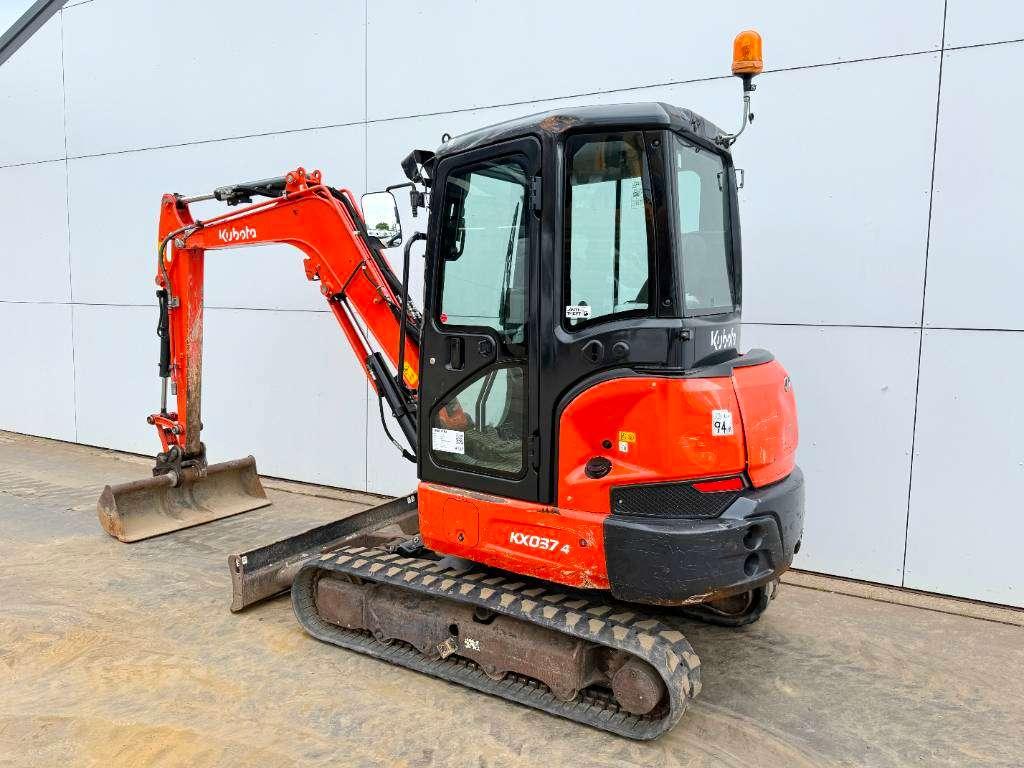 Kubota KX037-4 - Hammer Lines / Quick Coupler Foto 3