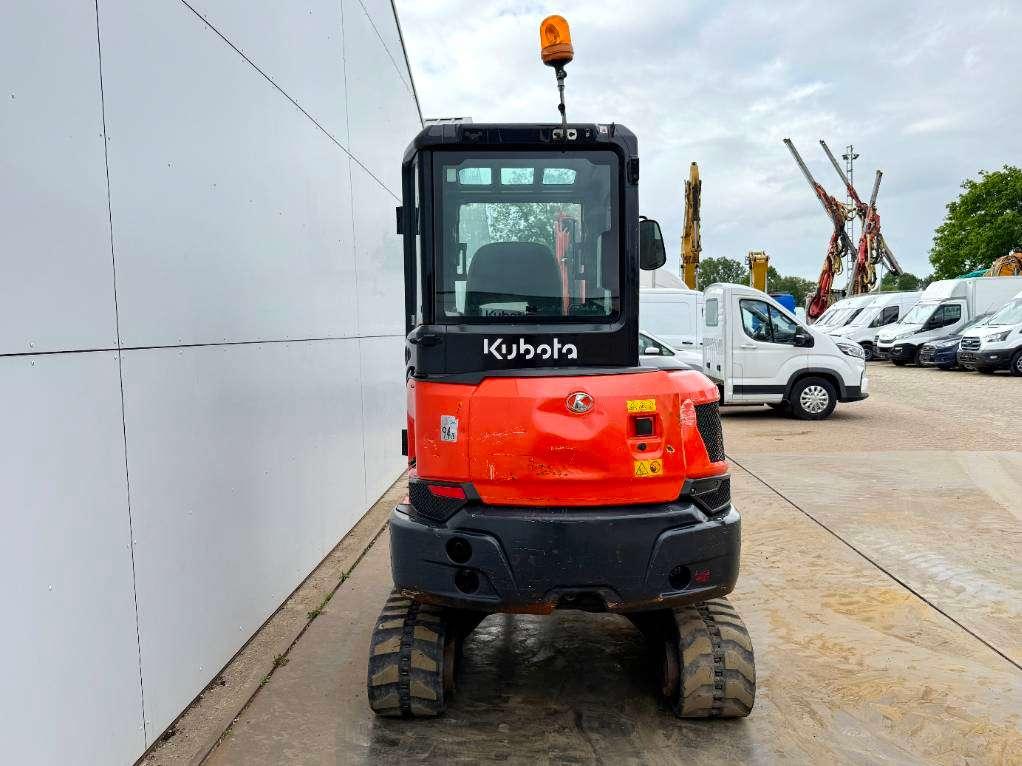Kubota KX037-4 - Hammer Lines / Quick Coupler Foto 4