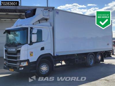 Scania G360 6X2 NL-Truck Carrier Supra 750 Lift+Lenkachse Ladebordwand Euro 6 in vendita da BAS World B.V.