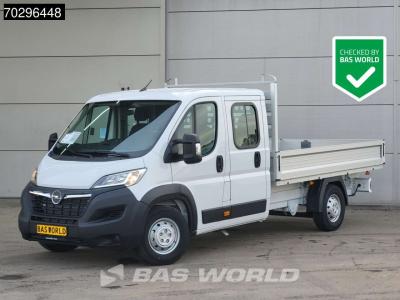 Opel Movano 140PK Dubbel Cabine Open Laadbak Airco Cruise Euro6 Pritsche Pickup Open Box A/C Cruise cont in vendita da BAS World B.V.