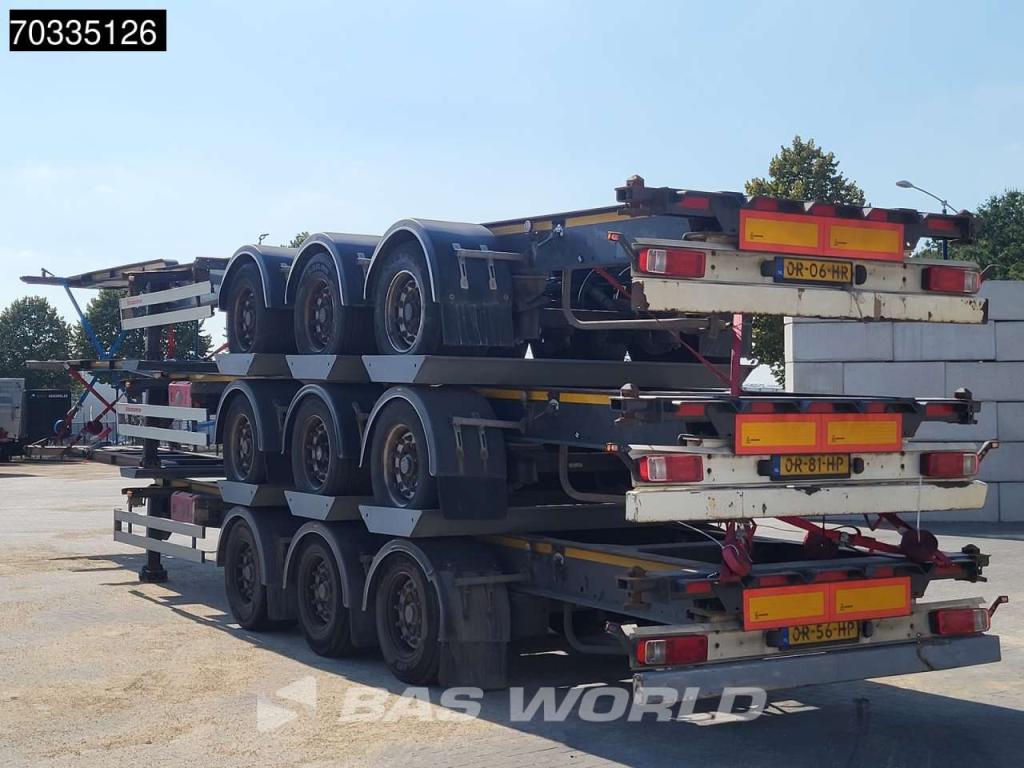 Kässbohrer CS 40ft Lift Axle Stack Foto 2