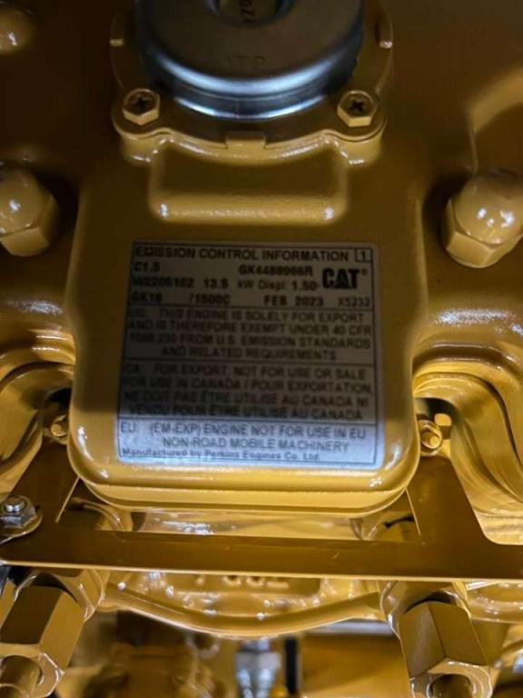 Caterpillar DE13.5E3 - 13.5 kVA Generator - DPX-18001 Foto 13