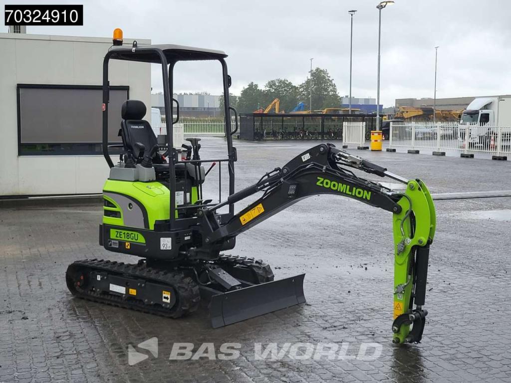 Zoomlion ZE18 GU KUBOTA ENGINE - CE CERTIFIED Foto 6