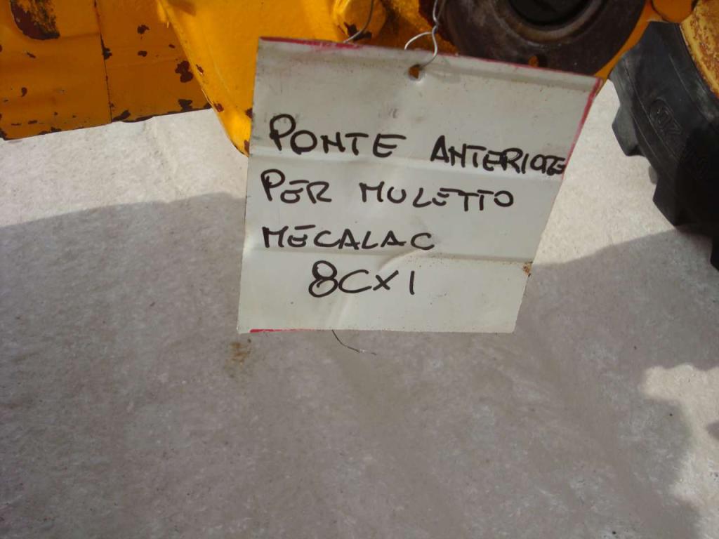 Assale anteriore per per Muletto Mecalac 8CXI Foto 2