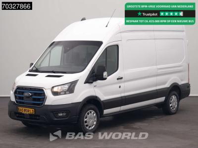 Ford e-Transit 184pk Elektrisch 68kWh 317km WLTP L3H3 Hoog Dak Navi Airco Cruise Parkeersensoren v+a SYN in vendita da BAS World B.V.