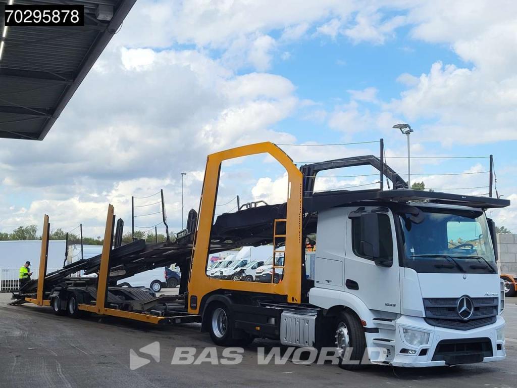 Mercedes-Benz Actros 1843 4X2 Retarder Euro 6 Lohr Aufbau Foto 8