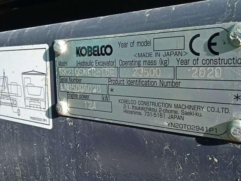 Kobelco SK210SNLC-10 TRIPLICE Foto 2