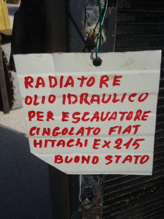 Radiatore olio idraulico per Fiat Hitachi EX 215 Foto 3