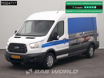 Ford Transit 130pk L3H2 Airco Cruise Parkeersensoren APK 01-2027 Euro6 L3 Airco Trekhaak Cruise control in vendita da BAS World B.V.