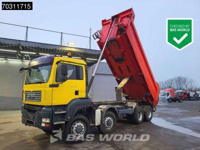 Man TGA 41.440 TGA 8X8 18m3 Meiller Tipper Steelsuspension 8x8 Big-Axle Manual Euro 4 in vendita da BAS World B.V.