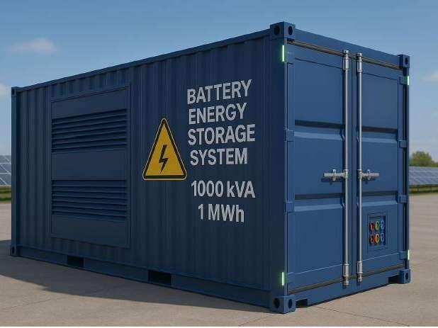 Battery container 1MWh - 1000kVA - DPX-50701 Foto 1