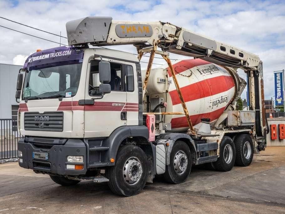 Man TGA 32.400BB+LIEBHERR+BAND/TAPIS/THEAM16M Foto 1