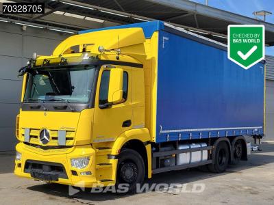 Mercedes-Benz Actros 2543 6X2 German Truck Lift Axle Tailgate Euro 6 in vendita da BAS World B.V.