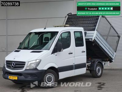 Mercedes Sprinter 310 CDI Automaat 3 zijdige Kipper Dubbe Cabine Trekhaak Tipper Benne Open laadbak Airco Tr in vendita da BAS World B.V.