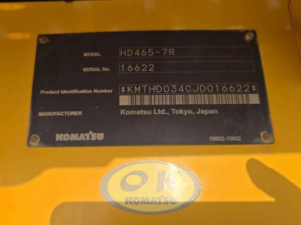 Komatsu HD465-7R Foto 7