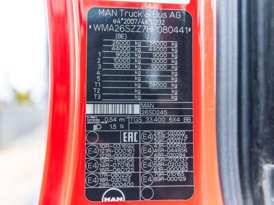 Man TGS 33.400 BB Foto 26