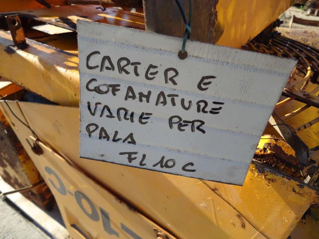 Cofanatura e carter carrozzeria per Fiat Allis FL10C Foto 4