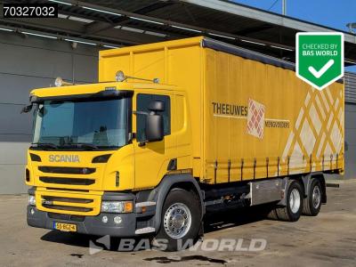 Scania P320 P 6X2 NL-truck APK curtainsider Lift+steering axle Automatic Euro 6 in vendita da BAS World B.V.