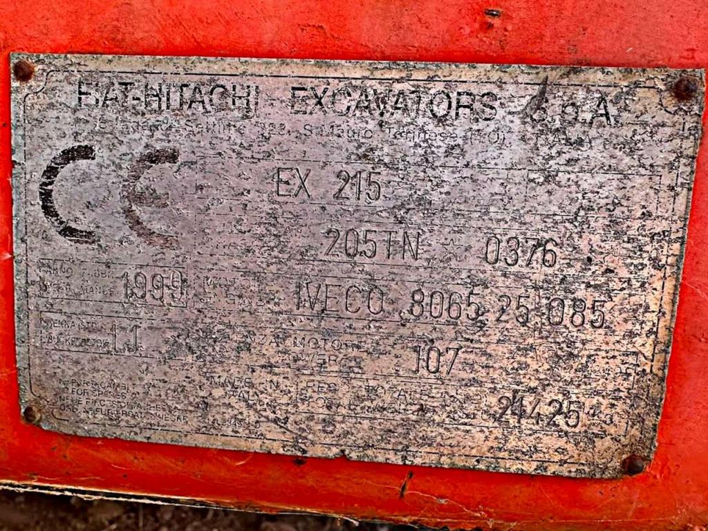 Fiat Hitachi EX215 Foto 7