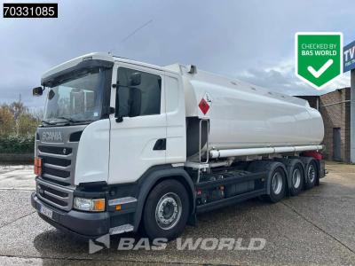 Scania G410 8X4 LAG Fuel tanker 26.257 Liters 4 compartments  Steering Axle Automatic Euro 6 in vendita da BAS World B.V.