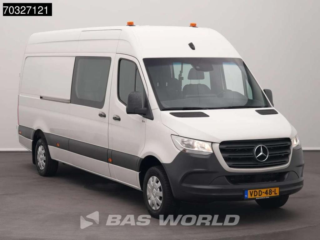 Mercedes-Benz Sprinter 316 CDI Automaat Dubbel Cabine L3H2 Navi Airco Cruise Parkeersensoren Euro6 L3 DC Doka Mix Foto 5