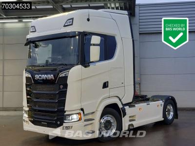 Scania S660 4X2 Retarder Full-Air 2x Tanks Standklima Leather Led ACC Alcoa Euro 6 in vendita da BAS World B.V.