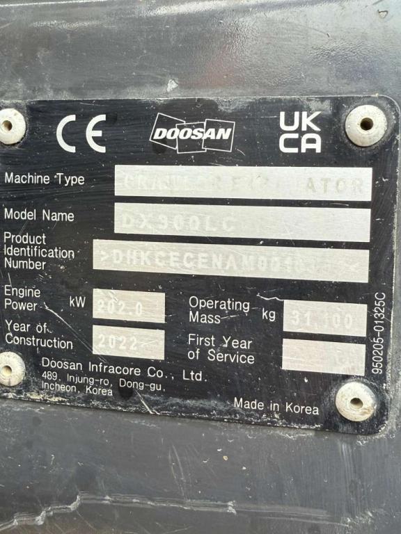 Doosan DX300LC-7 Foto 24