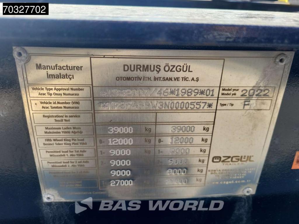 Ozgul F 3 axles Tipping 2xLift Axle Foto 30