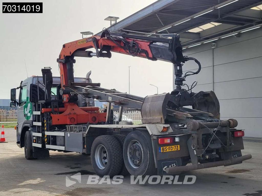 Volvo FM 340 FM 6X2 NL-Truck Palfinger PK21502 Kran Crane 2 extensions 24t cablelift Euro 3 Foto 11