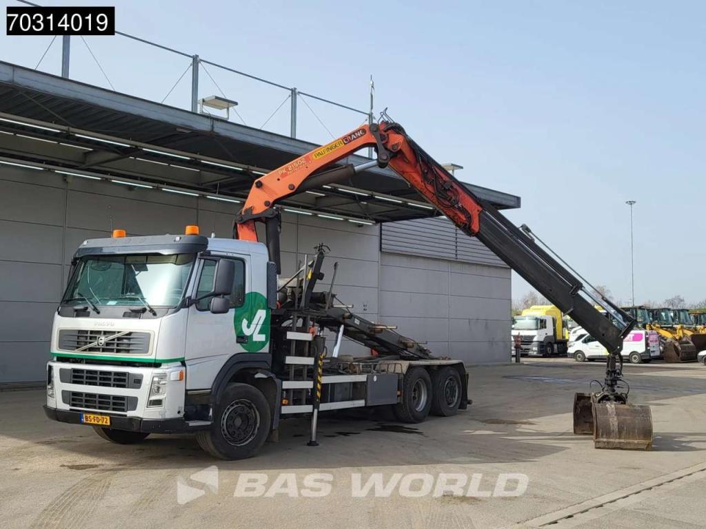 Volvo FM 340 FM 6X2 NL-Truck Palfinger PK21502 Kran Crane 2 extensions 24t cablelift Euro 3 Foto 7