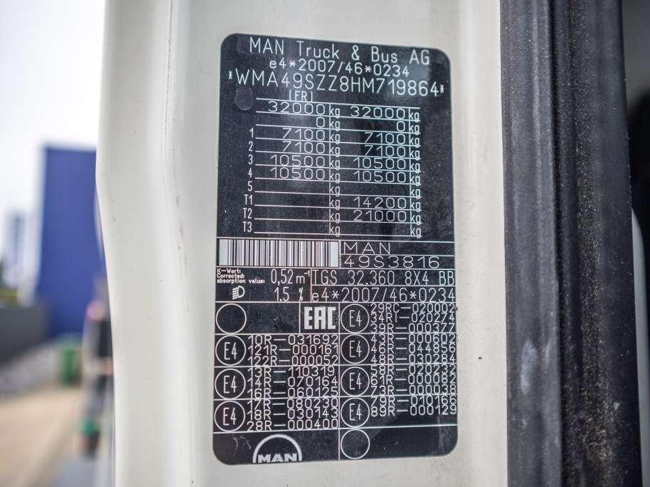 Man TGS 32.360 BB+E6+MIXER 9M³ Foto 11