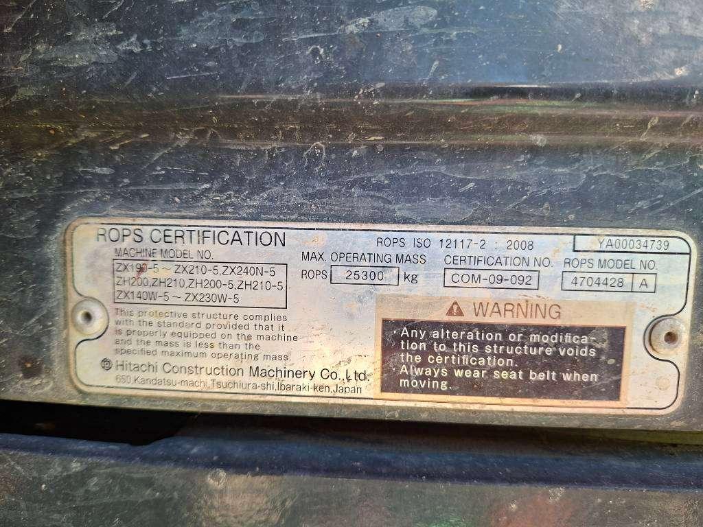 Hitachi ZX 170 W-5 B Foto 13