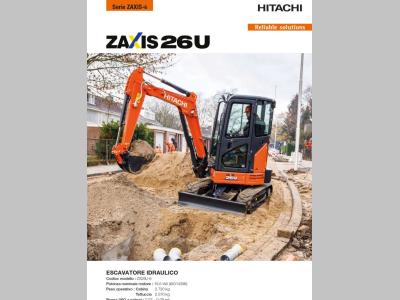 Hitachi ZX 26U-6 YLR in vendita da A. Cherubini & Figli Srl