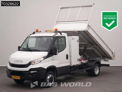 Iveco Daily 35C12 Kipper met Kist Dubbellucht 3,5t Trekhaak Airco Cruise Euro6 Tipper Benne Kieper A/C To in vendita da BAS World B.V.