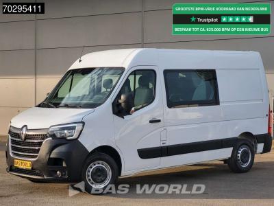 Renault Master 135PK Dubbel Cabine L2H2 LED Airco Cruise Parkeersensoren Euro6 L2 DC Doka Mixto 7m3 Airco C in vendita da BAS World B.V.