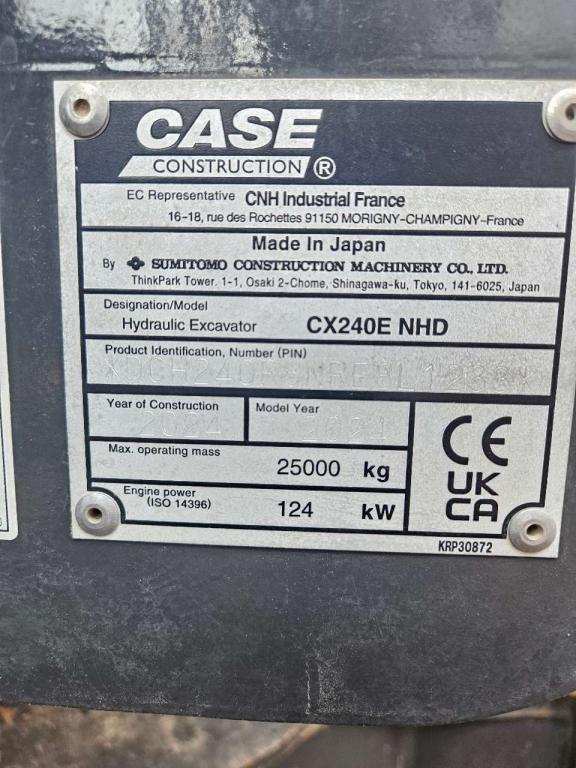 Case CX240E TRIPLICE Foto 4
