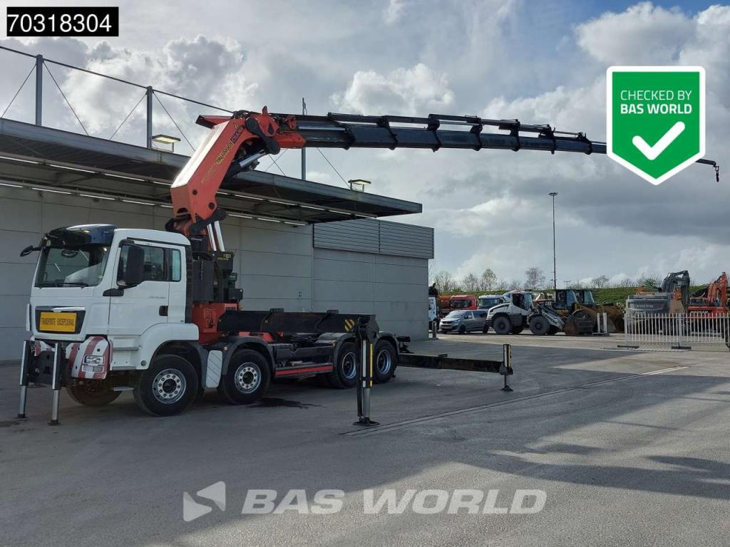 Man TGS 41.480 TGS 8X4 Tractorhead Palfinger PK150002 Crane Kran Winch 11 extensions 5th wheel Foto 1