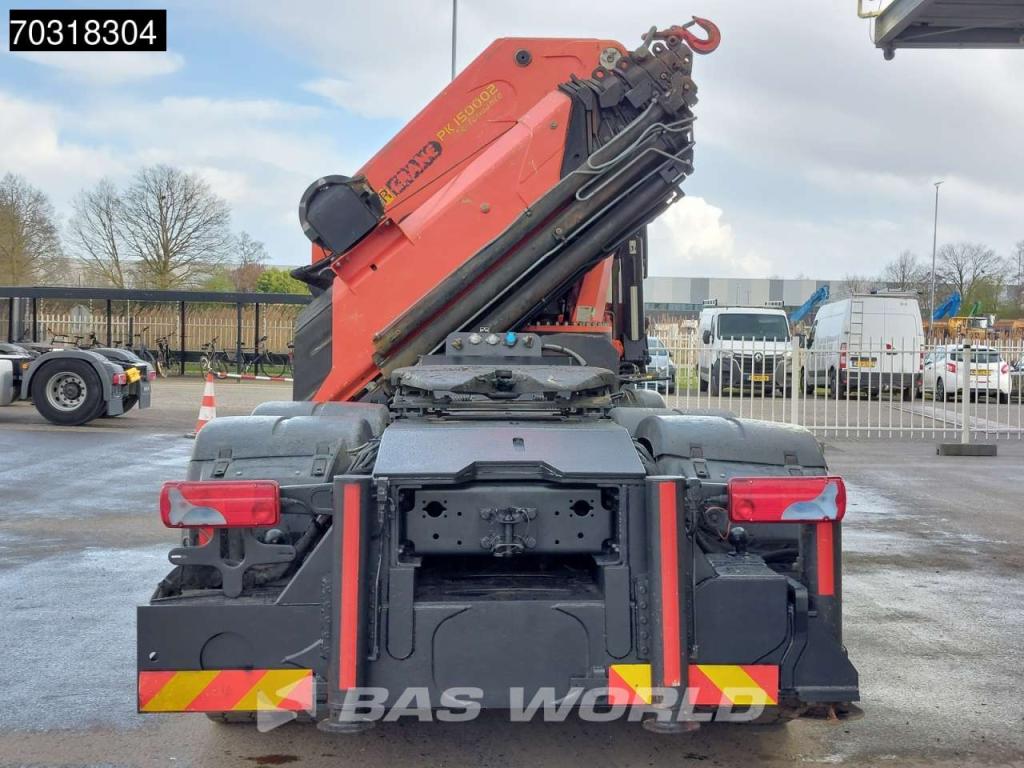 Man TGS 41.480 TGS 8X4 Tractorhead Palfinger PK150002 Crane Kran Winch 11 extensions 5th wheel Foto 21