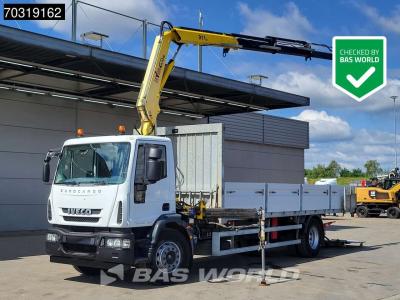 Iveco Eurocargo 180E250 4X2 HYVA V911 3S Kran Crane Remote control Manual Euro 5 in vendita da BAS World B.V.