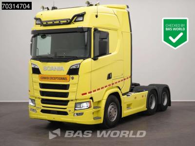 Scania S590 6X4 Full-Air Retarder 2xTanks Big-Axle Standklima Leder Navi in vendita da BAS World B.V.