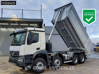Mercedes Arocs 4145 8X4 NEW! 19m3 Remmel tipper Big-Axle Steelsuspension Automatic Euro 3 in vendita da BAS World B.V.